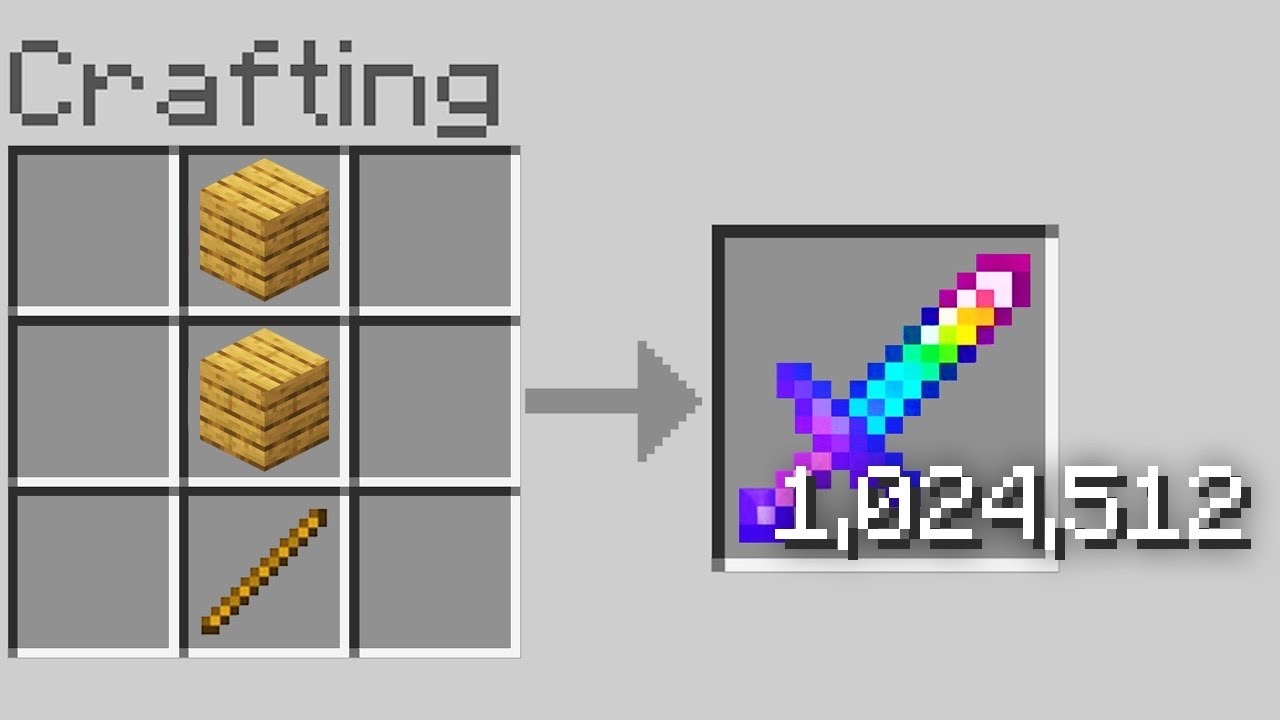 Minecraft, But Crafts Are Crazy…