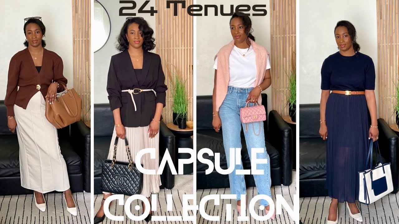 Capsule Collection: 24 Tenues Pour le Printemps avec des basics
