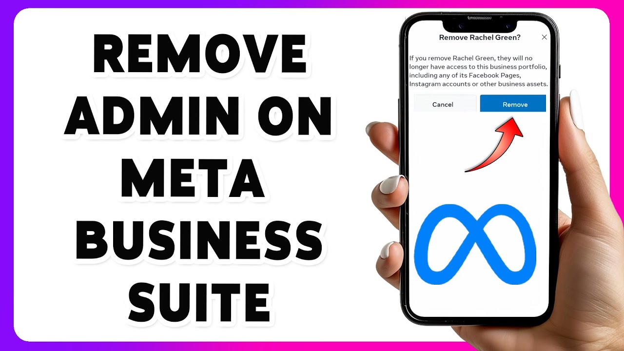 Как удалить администратора в Meta Business Suite 2025 | Управление бизнес-ролями