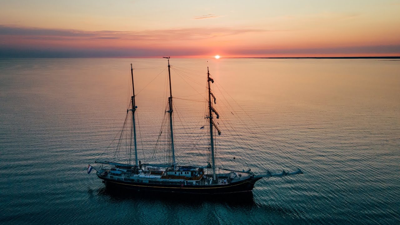 Onboard the Gulden Leeuw on the Baltic Sea 2021