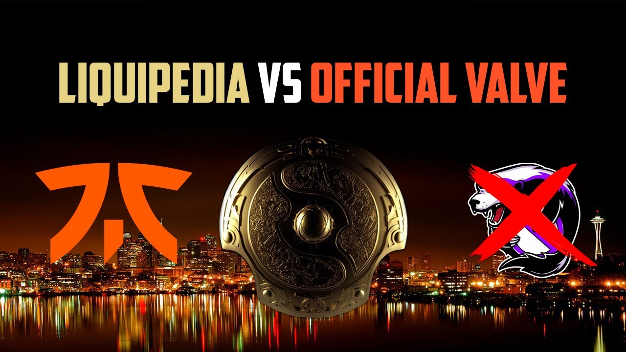 Case of point difference between LIQUIPEDIA vs OFFICIAL VALVE