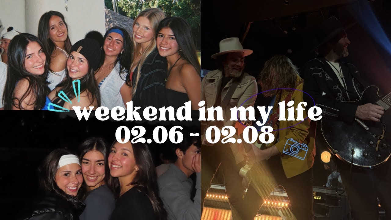 WEEKEND IN MY LIFE//SENIOR YEAR