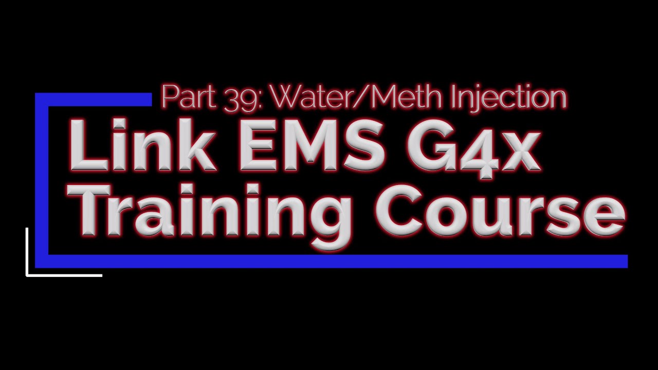 Link G4x Training Part 39: Water/Meth Injection | Evans Performance Academy
