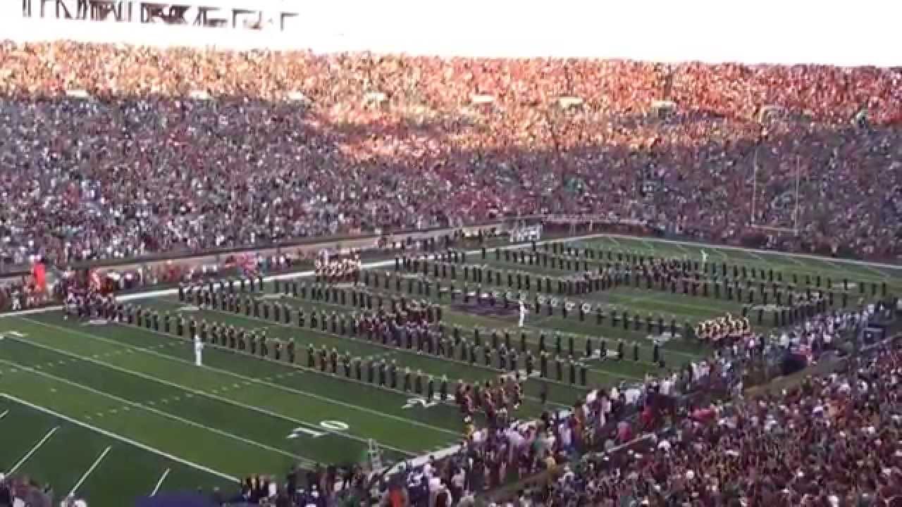 Notre Dame Pre-Game 2015 Texas