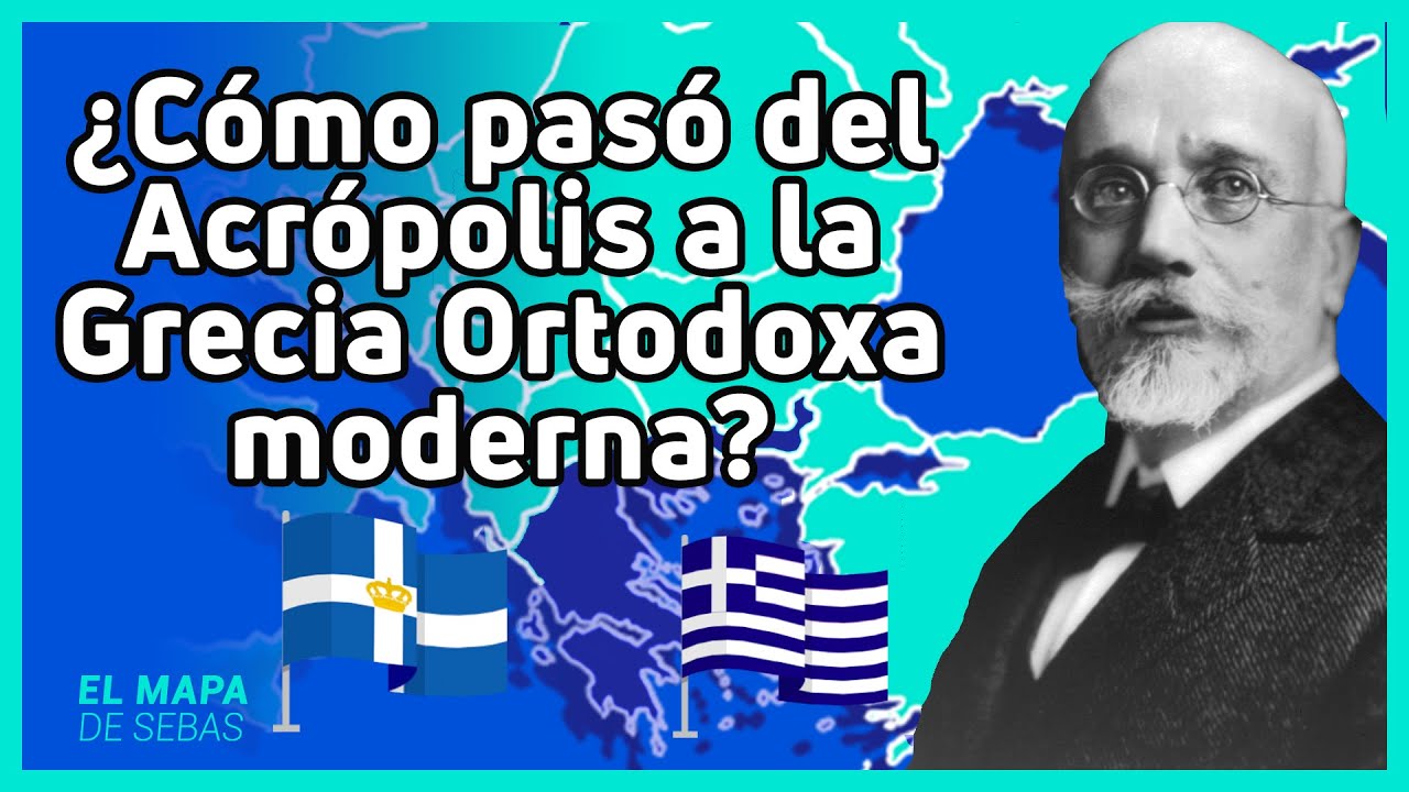 🇬🇷HISTORIA de GRECIA [Era moderna] en 16 minutos 🇬🇷 - El Mapa de Sebas