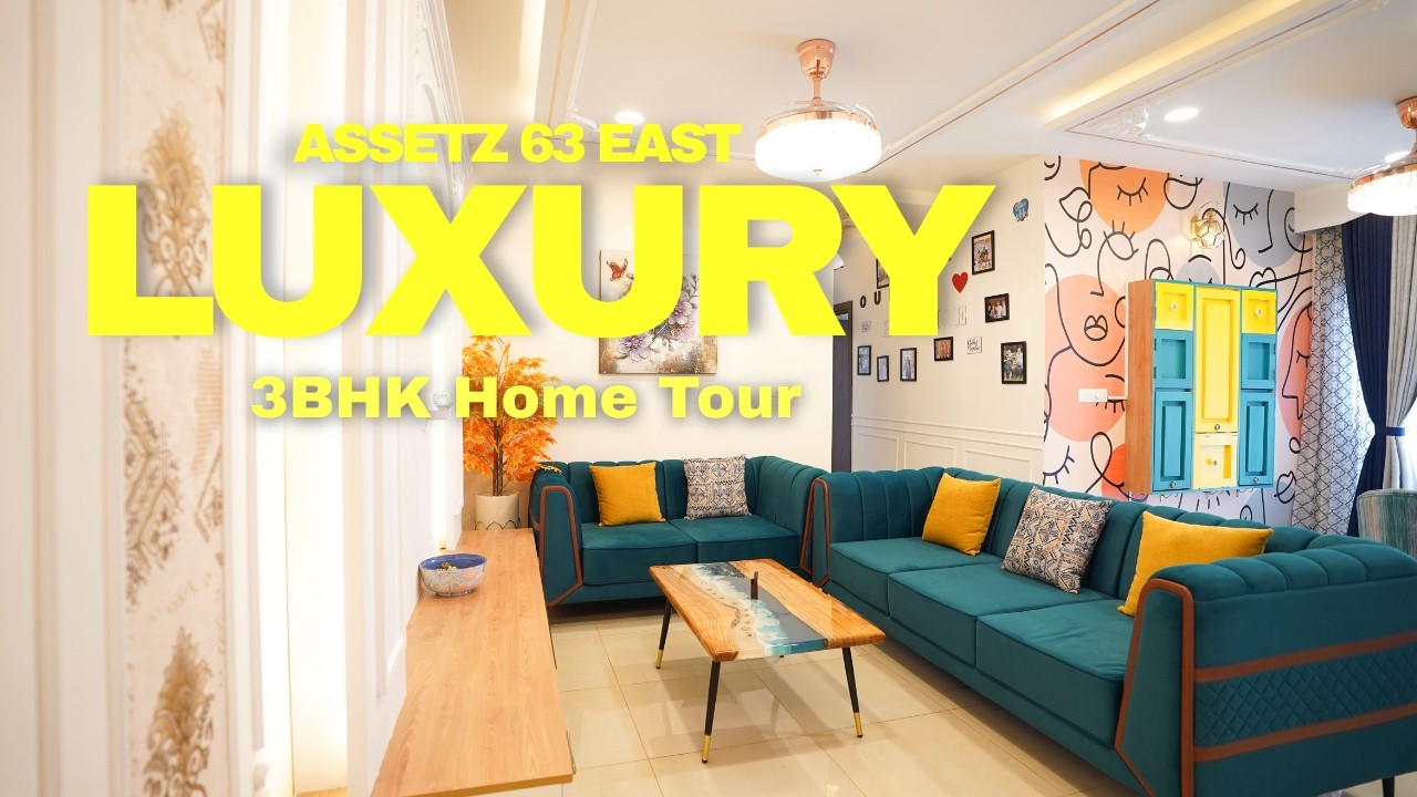 Inside a Beautiful 3BHK at Assetz 63 Degree East | Interior Design Tour