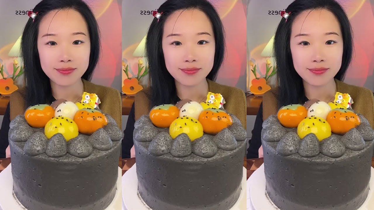 ASMR🍰Custard Mochi Thousand Crepe Cream Cake🍰 (soft and waxy sound) 크림 케ց 먹방 MUKBANG Satisfaction