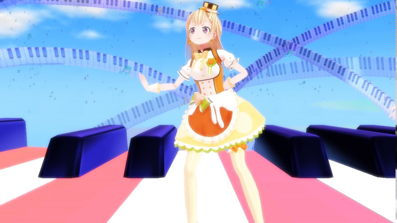 【MMDバンドリ】ハッピーシンセサイザ (Happy Synthesizer)【彩&千聖】 Pastel✽Palettes