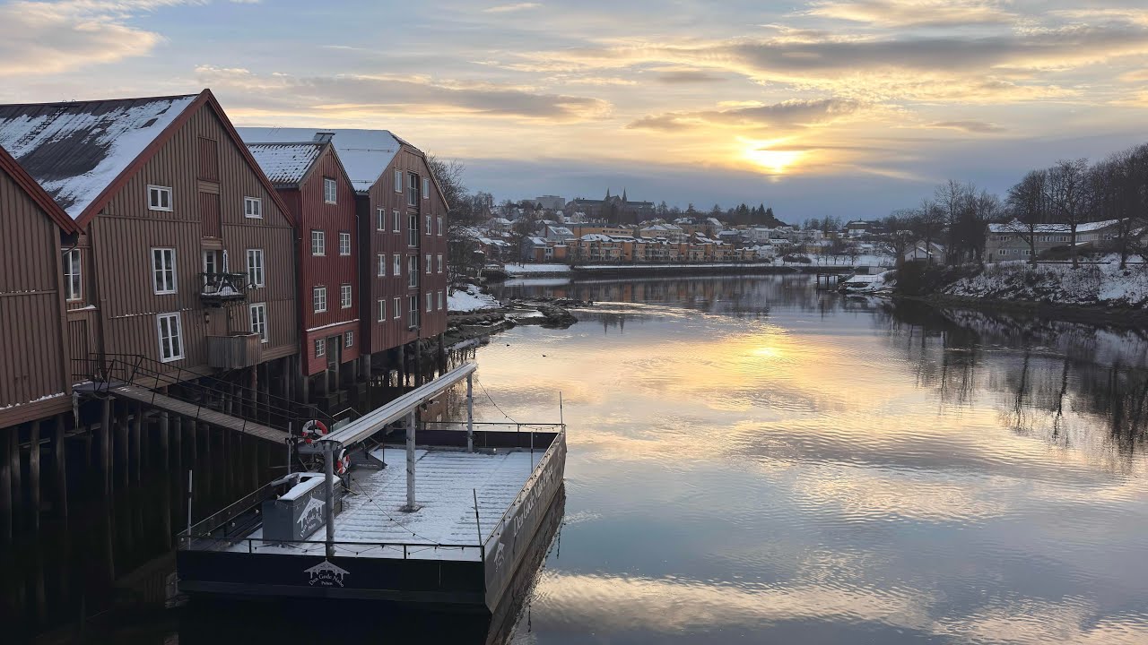 Evening trip to Trondheim Norway 🇳🇴 