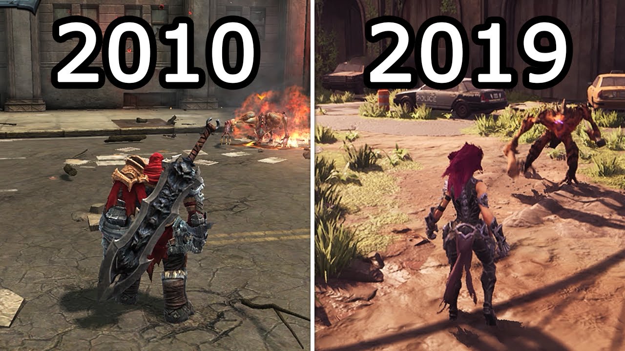 Evolution of Darksiders (2010-2019)
