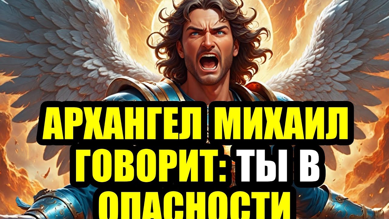 АРХАНГЕЛ МИХАИЛ ГОВОРИТ: ТЫ В ОПАСНОСТИ — ОТКРОЙ НЕМЕДЛЕННО — И Я НЕ ПОЗВОЛЮ ТЬМЕ ДОБРАТЬСЯ ДО ТЕБЯ