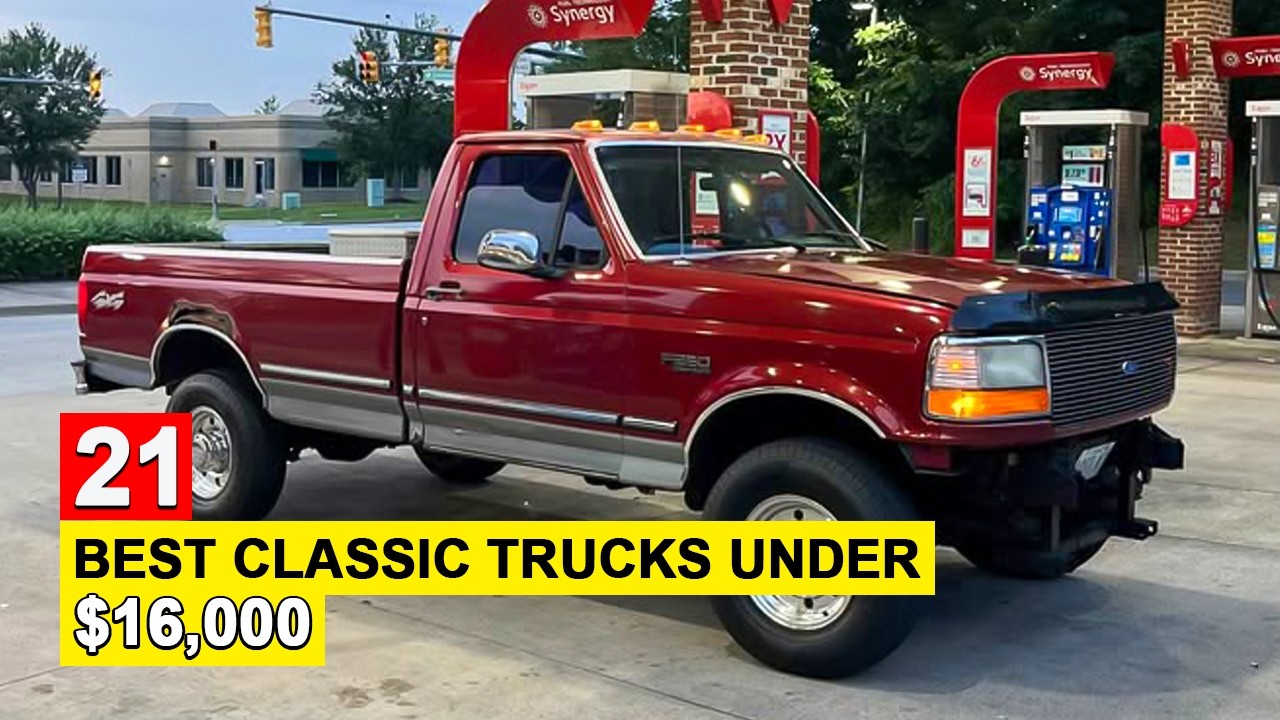 Classic Pickup Trucks Find: Best Classic Trucks You Can Buy for Under $16,000