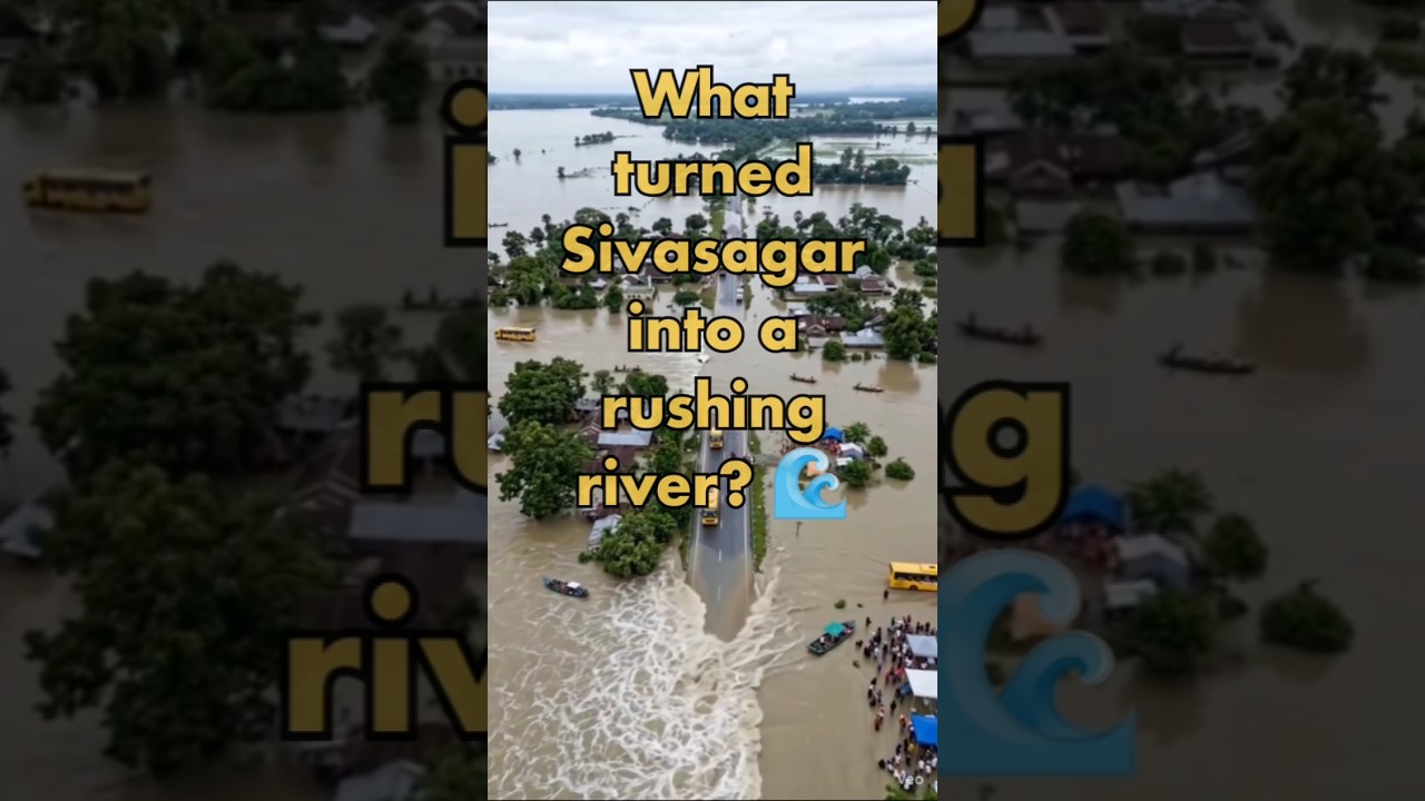 why did Sivasagar flooded | Assam Flood