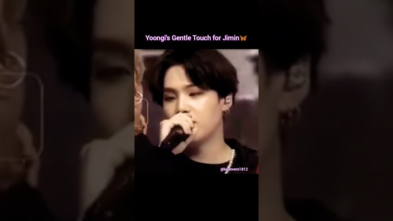 Yoongi's Gentle Touch for Jimin🦋#yoonmin