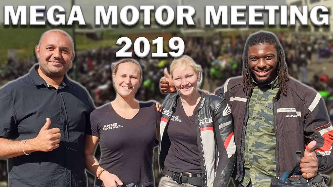 Motovlog #55 Wie Rijdt Mega Motor Meeting 2019 | Anne Bikergirl, Manga Huisman and Many More