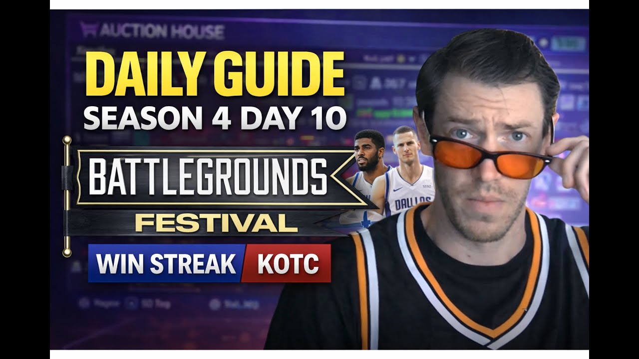MyTEAM Today: Battlegrounds Festival - Park Win Streak?? KOTC & AH GUIDE | Daily Guide (S4 – X)