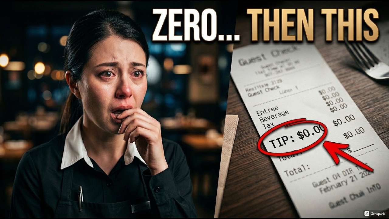 Millionaire Left $0 Tip—Waitress Finds $50,000 Note Under Plate