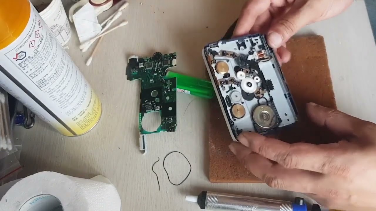 Panasonic RQ-SX52 파라소닉 워크맨 작동이 안됨 수리요청 택배보내주셨네요 수리완료