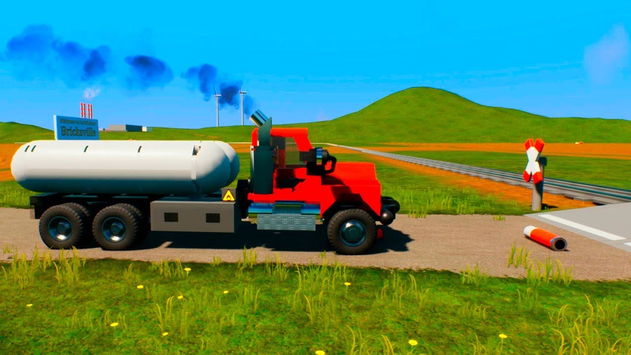 Mini Rocket On The Road | Brick Rigs