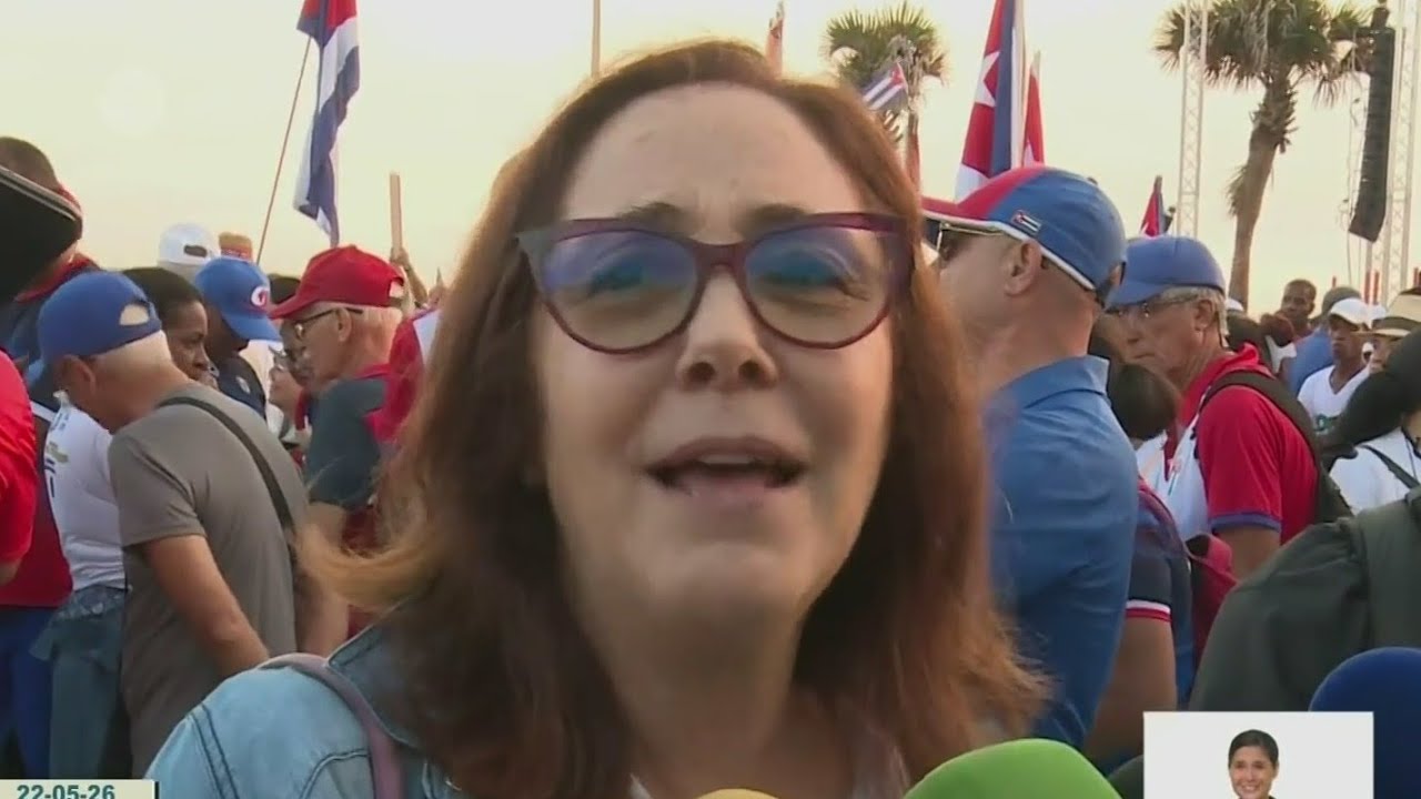 Raul Castro's daughter speaks out on father's indictment at pro-govenment protest in Cuba