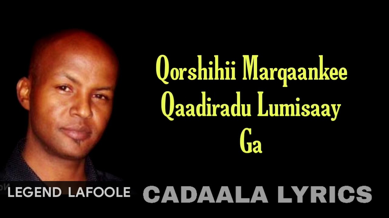 Lafoole Heestii Qareenlaay With Best Lyrics Album kii Ayaan