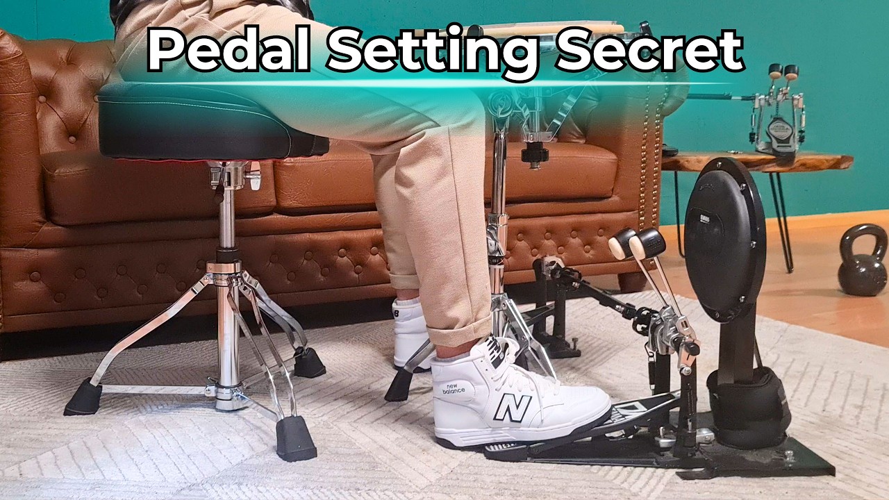 Pedal Setting Trick That Unlocks Double Bass Drumming Speed
