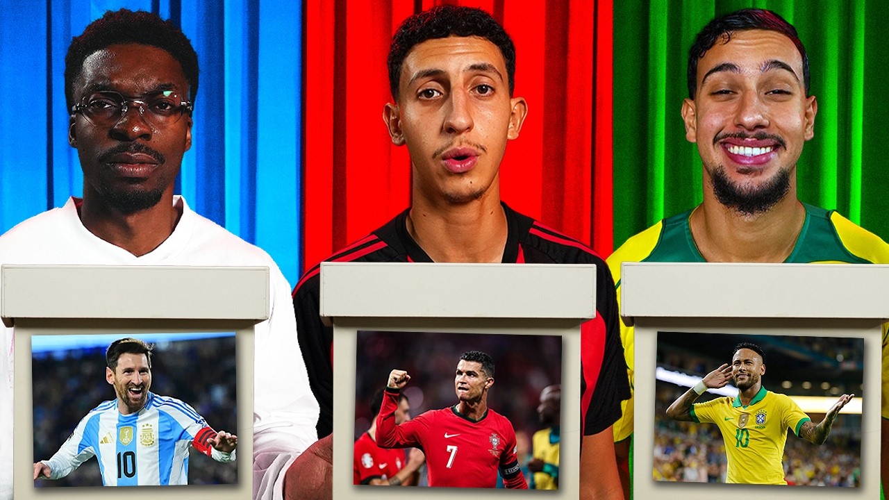 WIE IS DE BESTE VOETBALLER? | Rank the Goat ft. Ilias, Charbonn, Defano, Yordi en Yuki