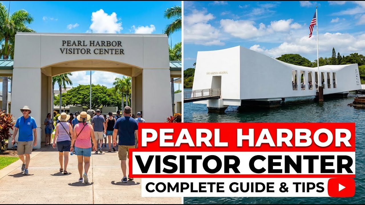 Inside Pearl Harbor Visitor Center - Hawaii