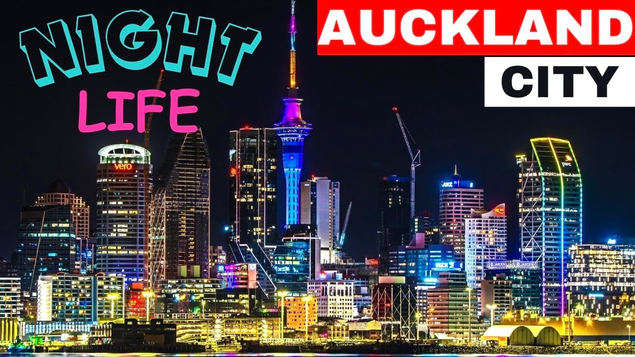 Exploring Auckland’s Vibrant Nightlife in 2024! Downtown Ferry Terminal & Viaduct Area Tour