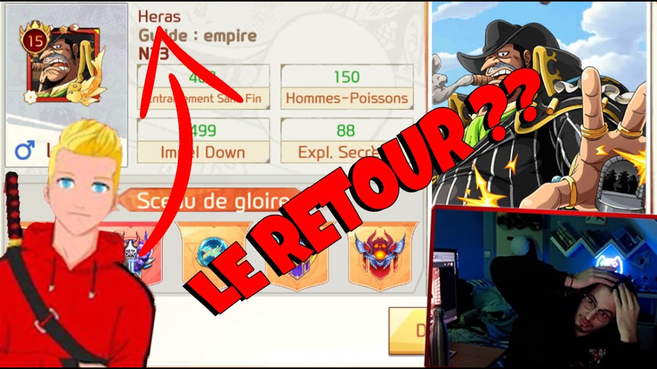 OMG LE RETOUR DE INFERNUS LE YOUTUBER ?! (DUEL DE PIRATES/HÉROS DE GRAND LINE)