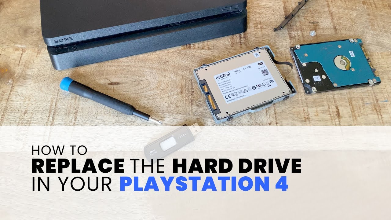 How to Replace / Upgrade Your PS4 Hard Drive + Copy All Data