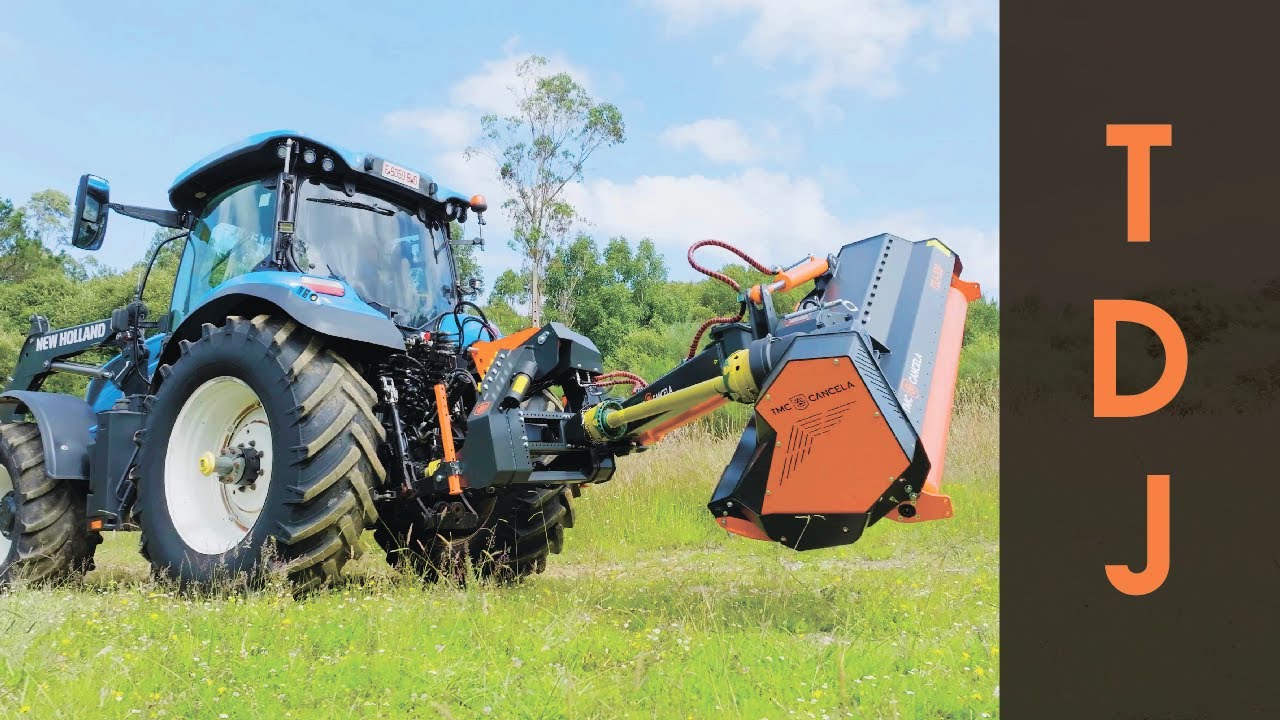 Forestry mulcher | TMC CANCELA TDJ | with tractor NEW HOLLAND
