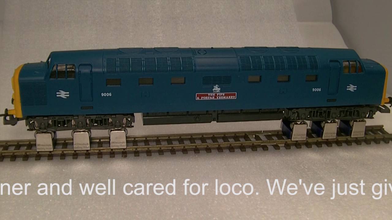 191 2 Lima Class 55 DELTIC Fife and Forfar Yeomanry BR Blue