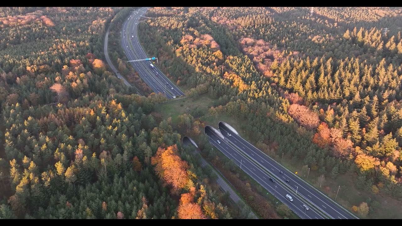 Discovering the Beauty of an Eco Passage from Above - Aerial Drone Tour