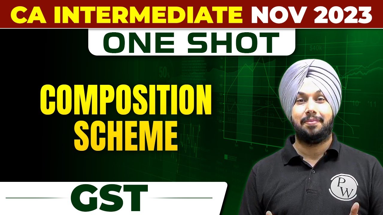 Composition Scheme | Value Of Supply | GST CA Inter Nov 2023 | One Shot | CA Jasmeet Singh