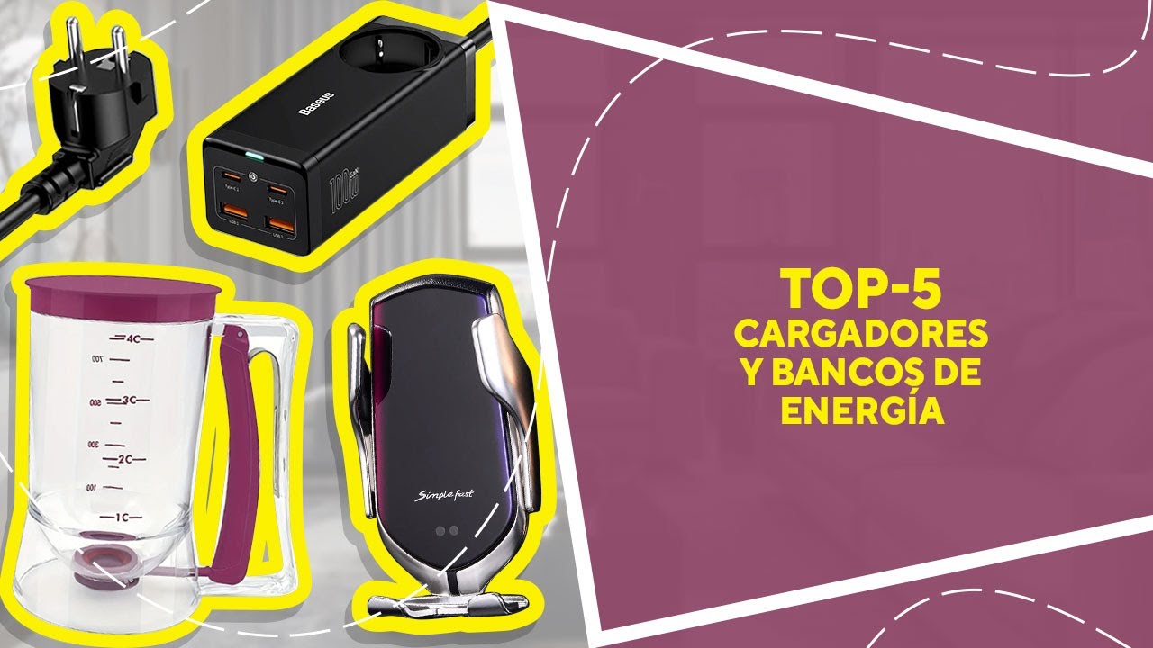 TOP-5 cargadores y bancos de energía de AliExpress. Los mejores artículos y productos de China. 