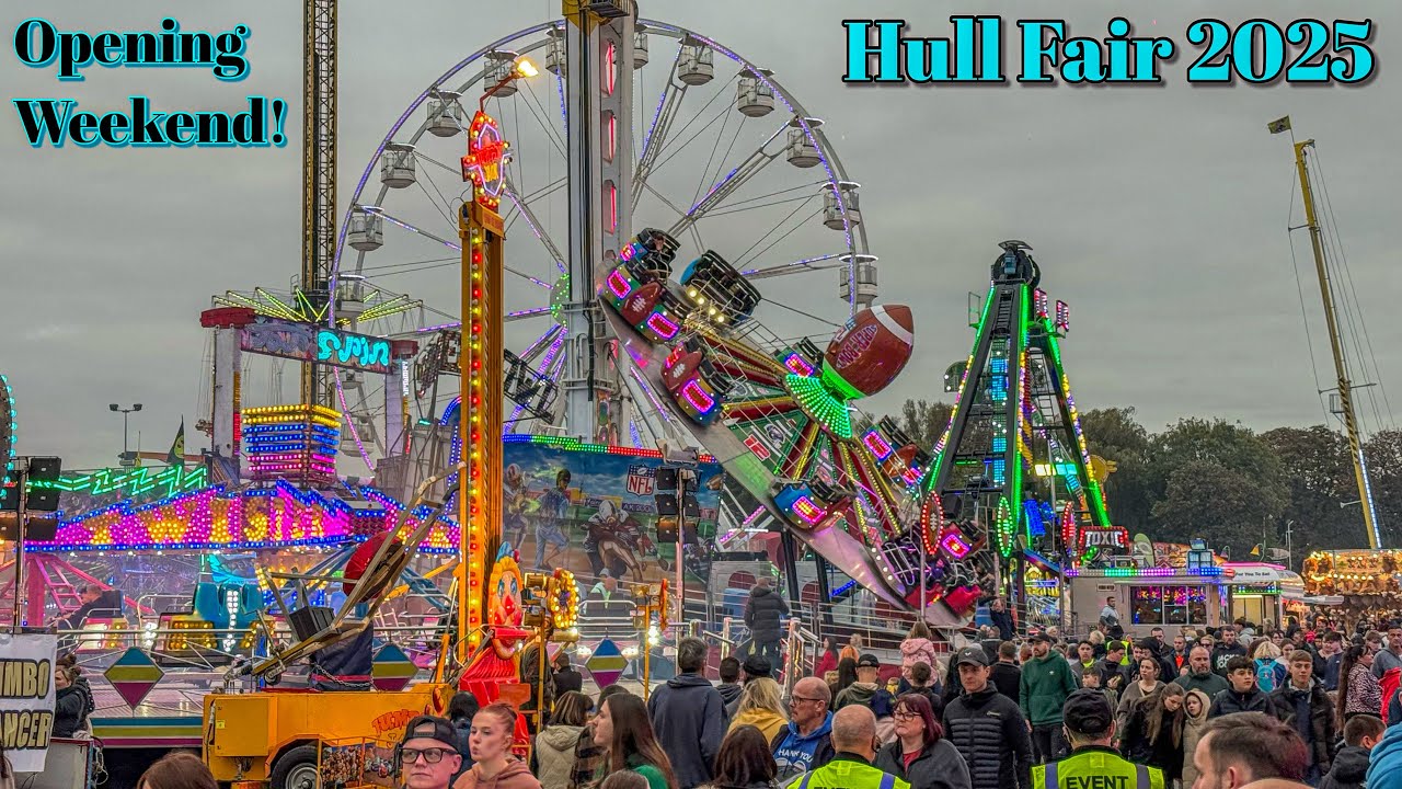 Hull Fair October 2025 | Opening Weekend Footage!