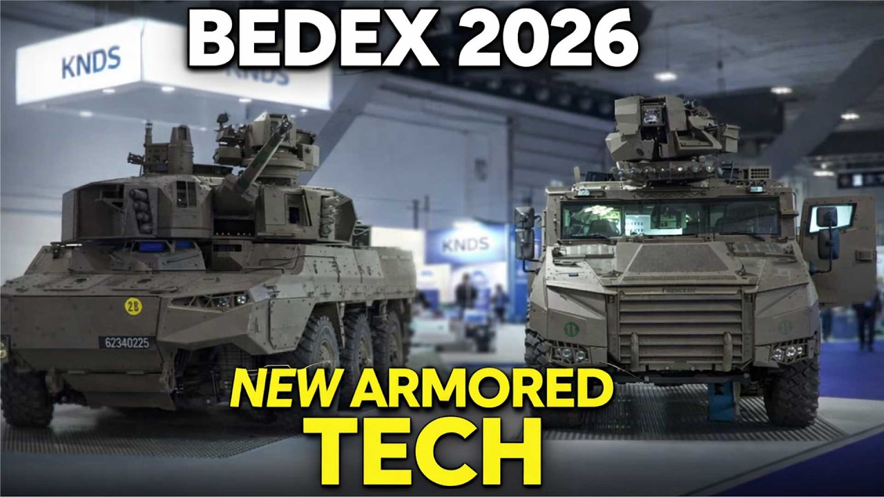 Inside Belgium’s BEDEX 2026 Defense Expo | Military Vehicles, Drones & Weapons