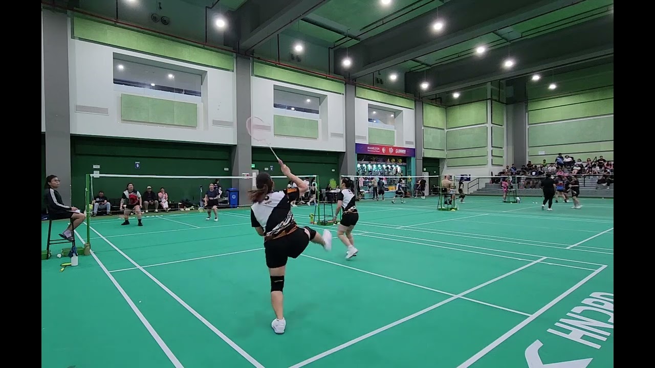 Thel/Ver VS Kim/Chie (23 Jan 2026 : GBQ 1st FF Badminton Tournament) #qatarbadminton #womensdouble