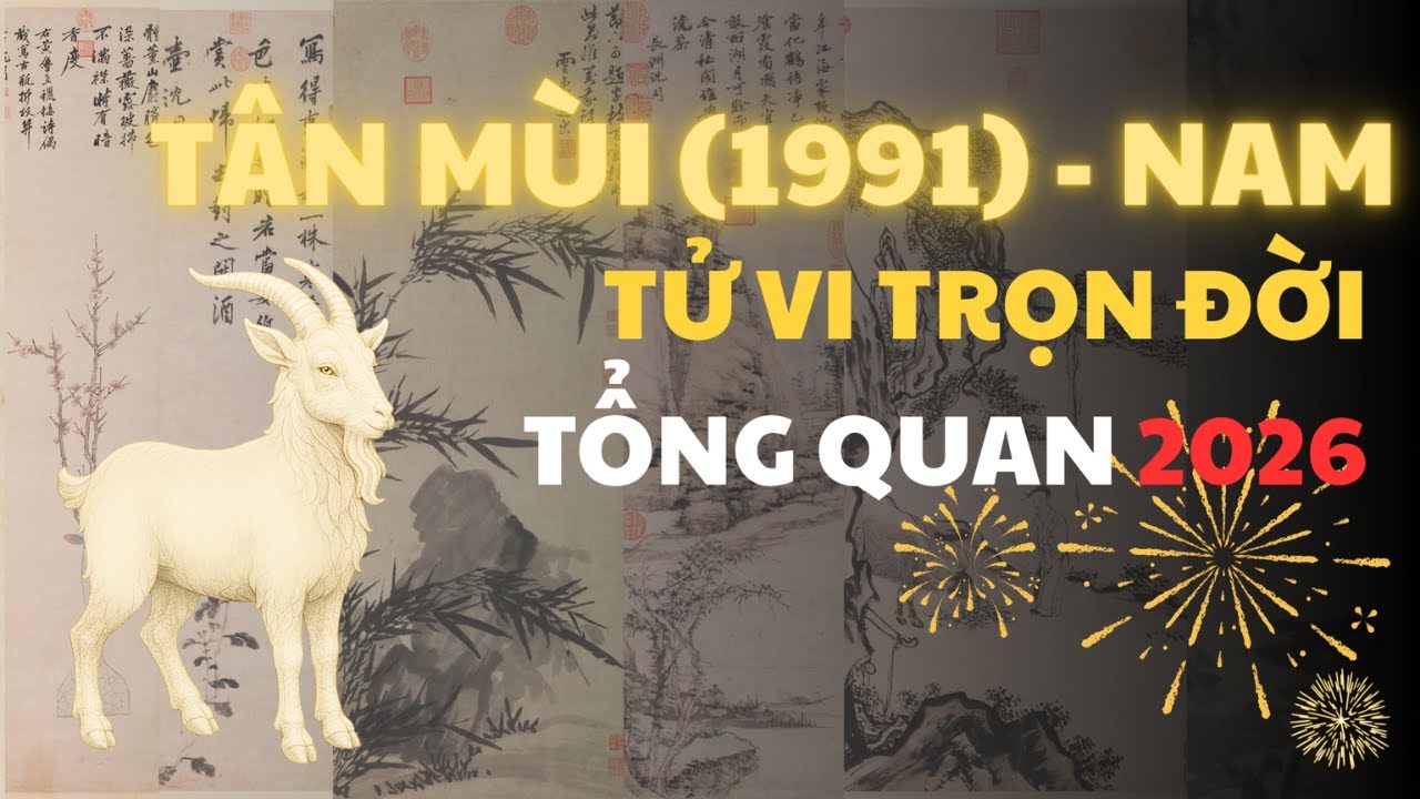 Tử Vi Trọn Đời Nam Tân Mùi 1991 Và Tổng Quan Năm 2026 | Kho Tu Vi