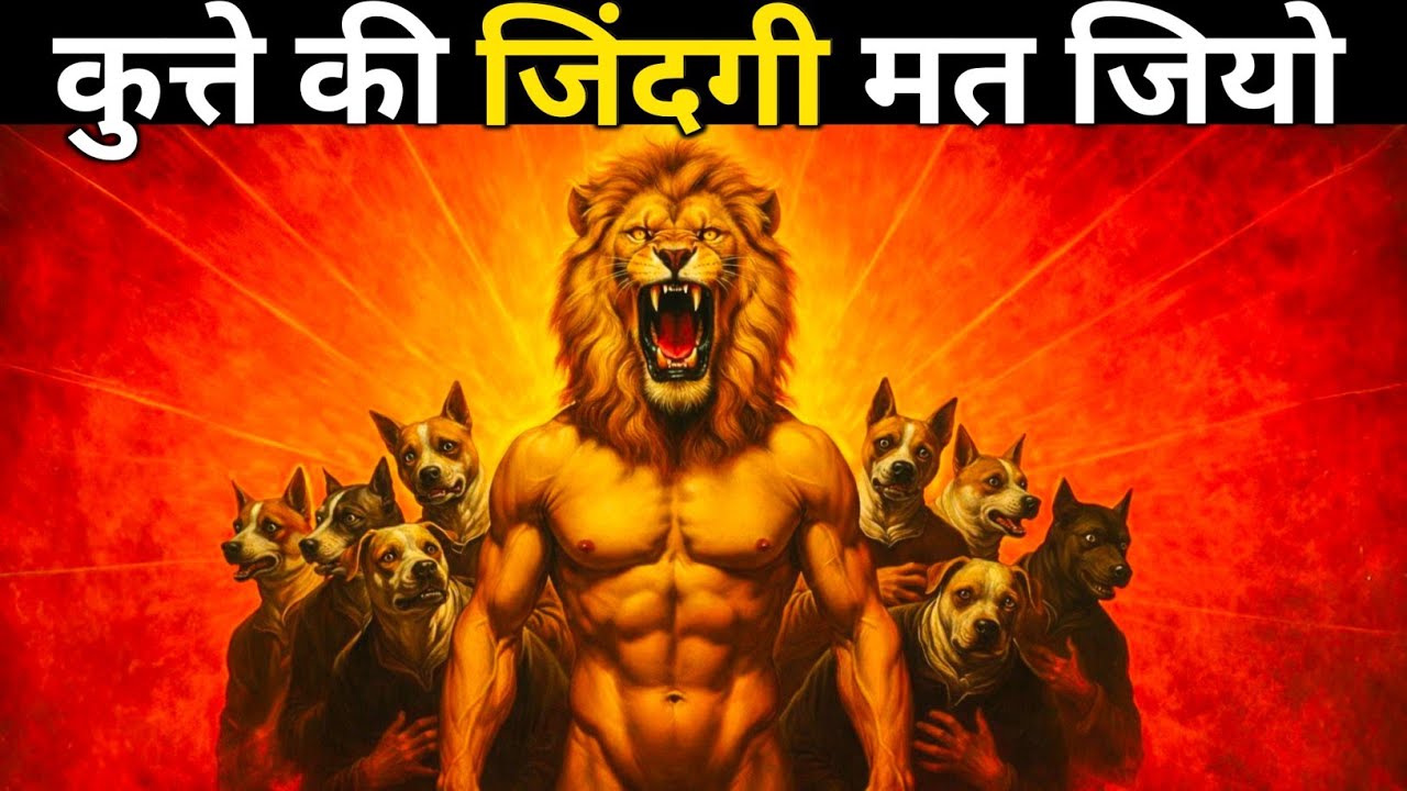 कुत्ते की तरह जीना बंद करो! 🛑 यह कड़वा सच आपको अंदर से हिला देगा" | Psychology