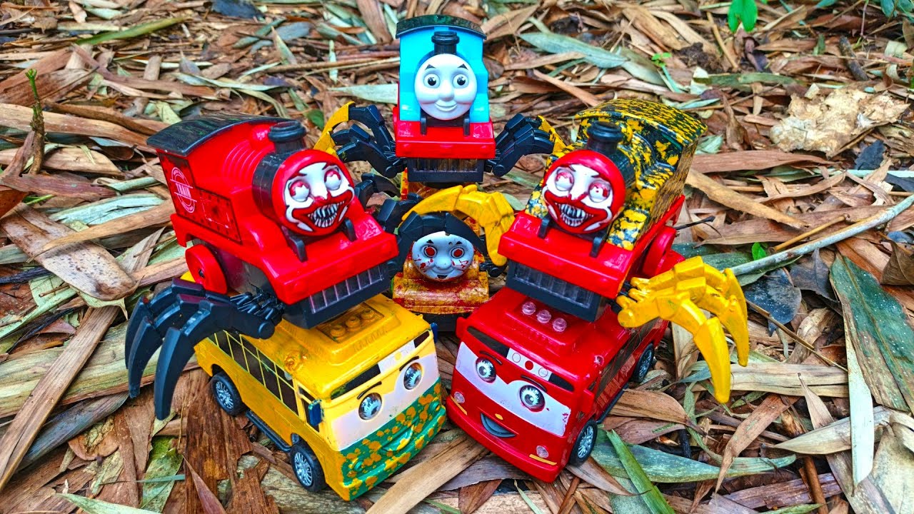 🔴Menemukan  Kereta Thomas, Lightning McQueen, Cho-Cho Charles, Truk Molen, Kereta Laba-laba,