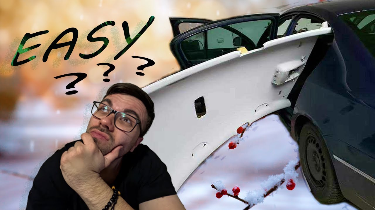 DEMONTÁŽ STROPNICE VW PASSAT B6 SEDAN / REMOVE HEADLINER