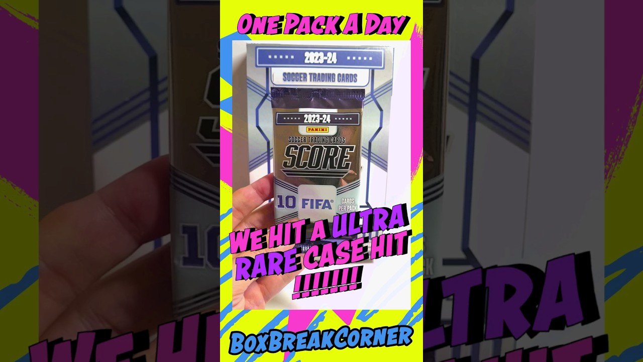 CASE HIT - Panini Score 2023-24 Football / Ultra rare card!!! #sportscards #panini #tradingcards