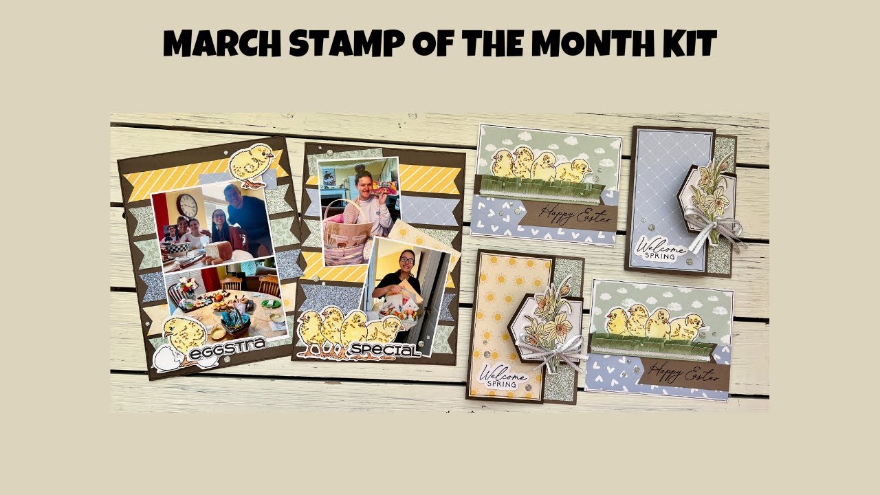 March Stamp of the Month Kit!