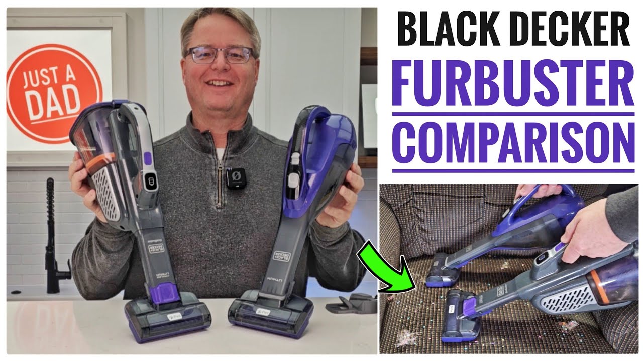 Сравнение пылесосов Black & Decker Furbuster Advance Clean+ и Black & Decker dustbuster Advance C...
