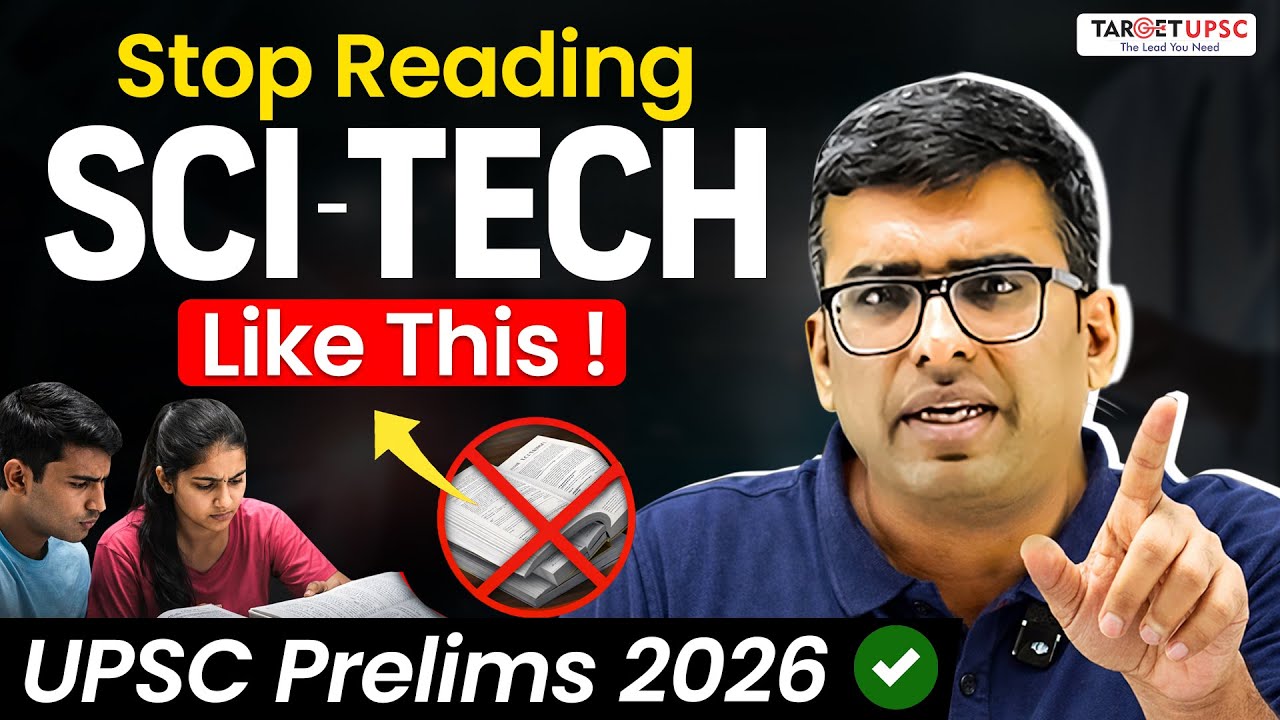 Only do this PYQ themes for  Science and Technology for UPSC Prelims