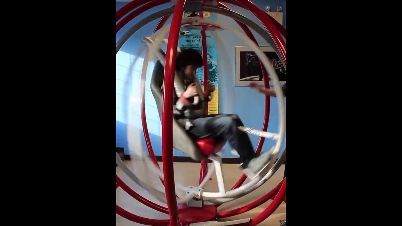My gyroscopic chair ride