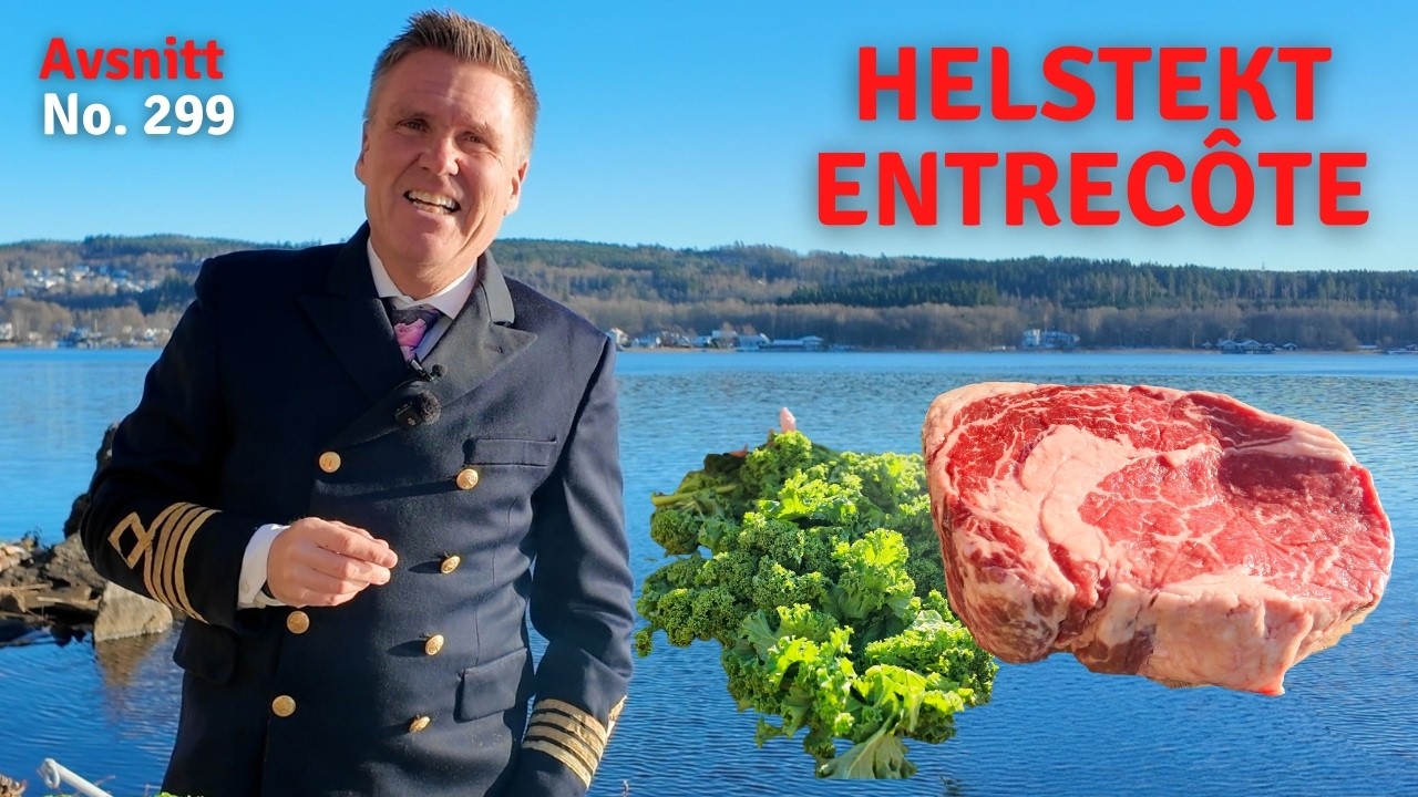Helstekt entrecôte I Kapten Mat I Nr. 299