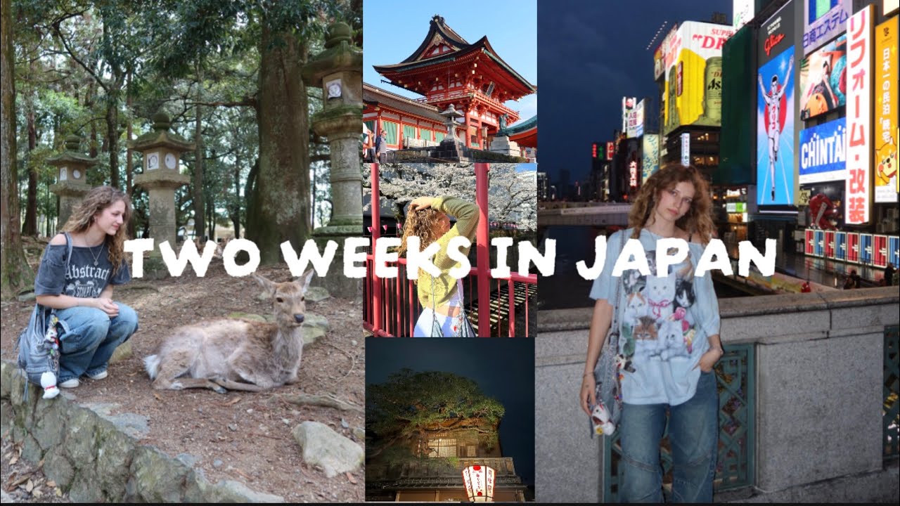 2 WEEKS IN JAPAN🏔️🚞 Tokyo, Osaka, Kyoto, Universal Studios, Disneyland, Nara and more!